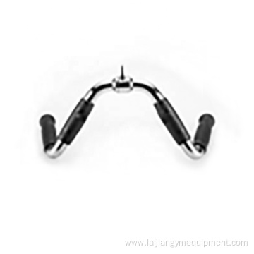 Pulldown tricep lat pull bars set handle gym